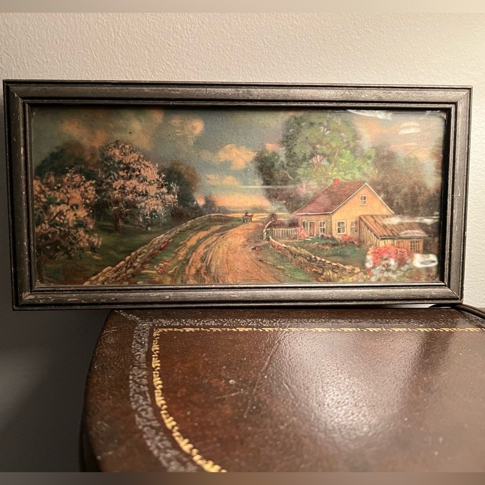 Vibrant Vintage Art -Blossoming Spring
